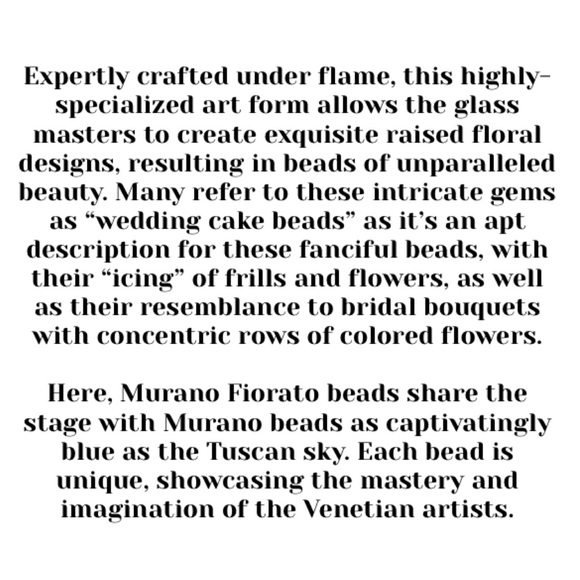 RARE FIND!πHost Pick!π Stauer genuine Italian Murano glass necklace - Picture 6 of 16